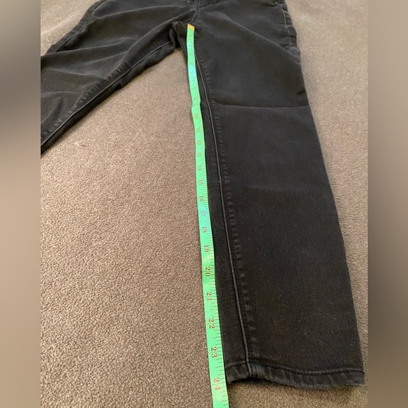 Black cropped ankle jeans - Picture 6 of 7